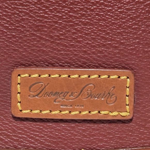 Dooney & Bourke (Vintage) North/South Crossbody Bag-EUC - Picture 5 of 15